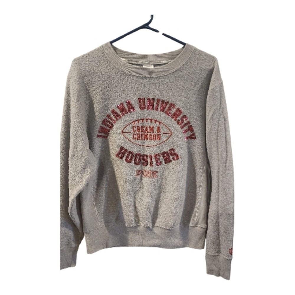 Victoria's Secret Pink Gray Jersey Top